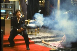 Al Pacino (Tony Montana).