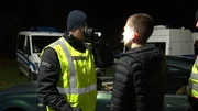 Polizei im Einsatz.
