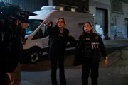 LAW & ORDER -- ìPlay with Fire Pt. 1" Episode 24019 -- Pictured: (l-r) Mariska Hargitay as Capt. Olivia Benson, Maura Tierney as Lieutenant Jessica Brady