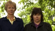 Val Driver (re.) und Bev Korness