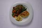 Der Hauptgang: Ossobucco mit Kartoffelgratin.