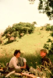 Meryl Streep (Karen Blixen), Robert Redford (Denys Finch Hatton).