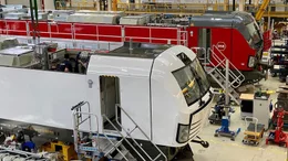 Bildunterschrift: Die E-Loks sind besonders umweltvertr&auml;glich, da sie weniger CO2 aussto&szlig;en und fast komplett recyclebar sind.