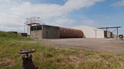 Eine L&auml;rmschutzhalle war unverzichtbar f&uuml;r die Geheimmissionen auf dem Luftwaffenst&uuml;tzpunkt Bentwaters.