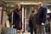 Ermitteln in einem neuen Fall: (v.l.n.r.) Watson (Lucy Liu), Captain Gregson (Aidan Quinn) und Holmes (Jonny Lee Miller).
