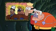 L-R: Barnacle Boy, Mermaid Man