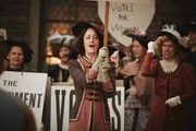 Judith Richter als Anführerin der Suffragetten-Bewegung.
