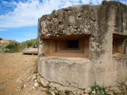 Former British Army Captain Patrick Bury at the bunker complex overlooking the Ponte Dirillo in Sicily. (National Geographic/Oliver Marsh)