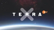 Sendungslogo "Terra X". Sendungslogo "Terra X".