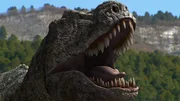 Ausschnitt Animation: Wie klangen die schrecklichen Echsen? Das raubtierhafte Gebr&uuml;ll von Dinos versuchen Forschende durch Vergleiche mit verwandten Tieren, wie Alligatoren, zu simulieren.