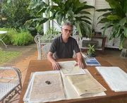 Der R&auml;tselautor Daniel Krieg glaubt, dass das Kryptogramm auf die Insel Mauritius verweist.