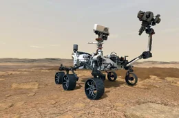 Die wesentliche Aufgabe dieses mit Sonden und Kameras ausgestatteten Roboters ist es, Bilder vom Mars aufzunehmen und nach Spuren fr&uuml;heren Lebens zu suchen.