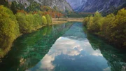 Brunnsee mit Hochschwabmassiv (Steiermark)