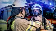 Überprüfung des Atemschutzes.
