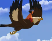 Großer Adler und Yakari