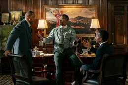 Dorian Missick als Reggie Douglas, Jamie Foxx als WIllie Gary, und Mamoudou Athie als Hal Dockins