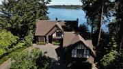 The Tudor House is a charming home with 80 feet of waterfront overlooking Quartermaster Harbor, as seen on HGTV's Beach Hunters. The Tudor House is a charming home with 80 feet of waterfront overlooking Quartermaster Harbor, as seen on HGTV's Beach Hunters.