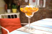 Marillenknödel im Glas.