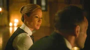 Dr. Joan Watson (Lucy Liu, l.); Sherlock Holmes (Jonny Lee Miller, r.)