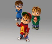 L-R: Simon, Alvin, Theodore