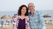 Episode 005 - Livia Taravella (L) and Stefan Drakelid (R) on the beach in the area of Marbella, Spain, spending a warm afternoon outdoors during their house hunt