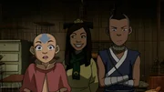 L-R: Aang, Joo Dee, Sokka