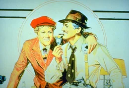 Gemeinsam wollen die beiden Trickbetr&uuml;ger Henry Gondorff (Paul Newman, r.) und Johnny Hooker (Robert Redford, l.) einen Buchmacherladen er&ouml;ffnen, in dem der skrupellose Doyle Lonnegan in die Falle gehen soll ...