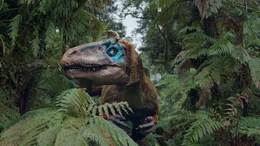 Der Cryolophosaurus wird von seinen Fans wegen seines auff&auml;lligen Knochenkamms auch "Elvis-Saurier" genannt. Lange bevor der T-Rex auf der Weltb&uuml;hne erschien, jagte dieser Gigant am S&uuml;dpol seine Beute.