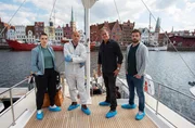 Die Kripo Lübeck (v. l.: Julia E. Lenska, Christoph Tomanek, Sven Martinek, Jonas Minthe) ermittelt in einem neuen Fall.