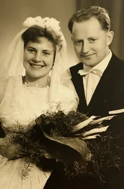 Willa und Otto Ringel - haben am 14. Februar geheiratet