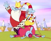 Altair (2.v.li.) hat den König gerettet.