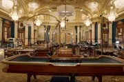 Innenansicht des im Jahr 1865 eingeweihten Kasinos von Monte-Carlo