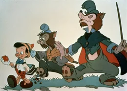 L-R: Pinocchio, Gideon, Honest John L-R: Pinocchio, Gideon, Honest John
