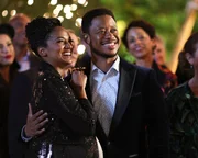 Bei einer gro&szlig;en Feier geben sich Harper (Mekia Cox) und James (Arjay Smith) ein Versprechen f&uuml;rs Leben.