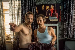 L-R: Jerry (Gerald Votava), Max (Michael Ostrowski).