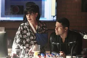L-R: Abby (Pauley Perrette); Torres (Wilmer Valderrama) L-R: Abby (Pauley Perrette); Torres (Wilmer Valderrama)