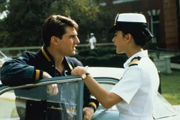Lt. Daniel Kaffee (Tom Cruise, l.) und Lt. Cdr. Joanne Galloway (Demi Moore, r.) arbeiten zusammen. Gemeinsam m&uuml;ssen sie herausfinden, wer wirklich Schuld an dem Tod des Soldaten William Santiago tr&auml;gt.