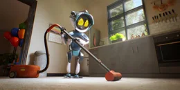 Haushaltsroboter &bdquo;Betty&ldquo; aus dem gleichnamigen Film von Moritz Henneberg und Julius Drost, den Filmdieb Samuel Felinton in &bdquo;T-130&ldquo; umbenennt.
