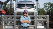 Mel Michelsen with her truck