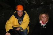 Willi und Sigrun in einer H&ouml;hle.