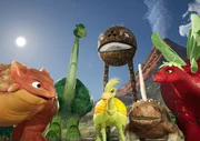 Diese Vegesaurier mögen es nicht, wenn man mit ihnen Erbs-Rex-Flipper spielt.
