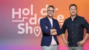 Felix Seibert-Daiker und Peter Imhof begrüßen zur dritten Ausgabe von „Hol dir deine Show!“ in Niederstriegis.
