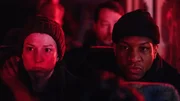 Caitlin Ewald (left) as Anita and Jonathan Majors (right) as Rafe in Rupert Wyatt's CAPTIVE STATE, a Focus Features release.  Credit: Parrish Lewis / Focus FeaturesCS_20170331_0028.arw