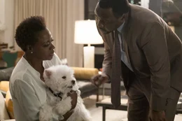 Frisch verwitwet wird Veronica (Viola Davis) von Jamal (Brian Tyree Henry) bedroht.