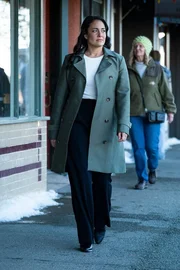 RESIDENT ALIEN -- "Lovebird" Episode 305 -- Pictured: Nicola Carreia-Damude as Detective Torres