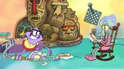 v.li.: Squidina, Squidward, Granny Tentacles
