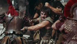 Paul Mescal plays Lucius in Gladiator II from Paramount Pictures.