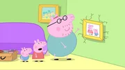 v.li.: George Pig, Peppa Pig, Daddy Pig