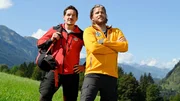 Für Tobi (Markus Brandl, l.) und Markus (Sebastian Ströbel, r.) steht ein ganz besonderer Einsatz bevor.