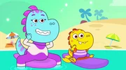 v.li.: Mum, Tim Rex